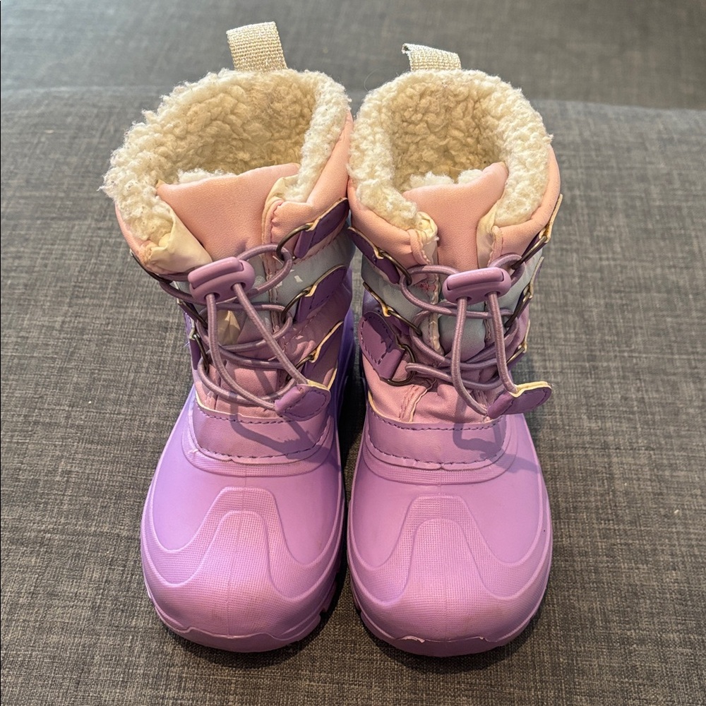 Cozy White Winter Boots
